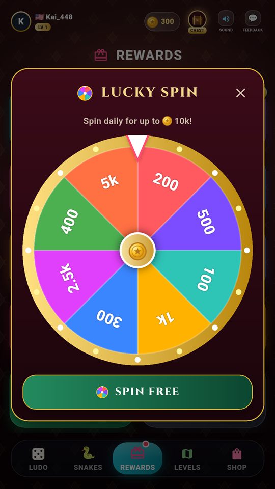 Lucky spin wheel